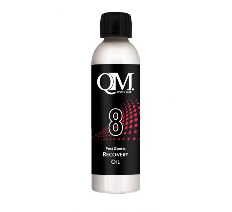 masážní olej QM 8 Recovery po výkonu