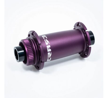 přední náboj ERASE MTB Hook Flange boost fialový