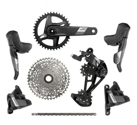 sada Sram Apex 1x12 disc (mechanická) vč. klik
