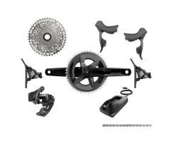 sada Sram Rival XPLR AXS 1x12 disc vč. klik, baterie, nabíječky