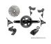 sada Sram Rival XPLR AXS 1x12 disc vč. klik, baterie, nabíječky
