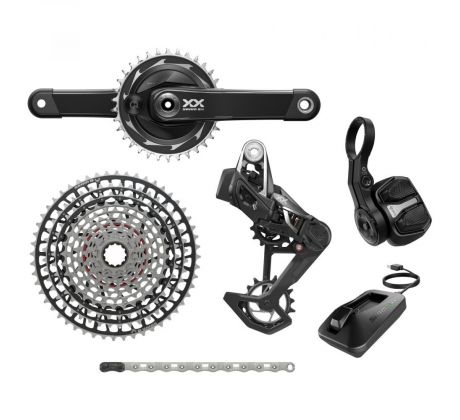 sada Sram XX SL Eagle Transmission AXS Powermeter (s oboustranným wattmetrem)