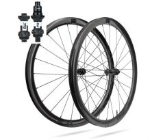 gravel karbonové výplety DUKE Baccara WRX 36 /DT Swiss 350 SP / SAPIM CX-Ray 1.360 g