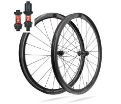 gravel karbonové výplety DUKE Baccara WRX 42 / DT Swiss 240 SP / SAPIM CX-Ray 1.365 g