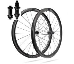 gravel karbonové výplety DUKE Baccara WRX 42 / Baron Road SP / SAPIM CX-Ray 1.390 g