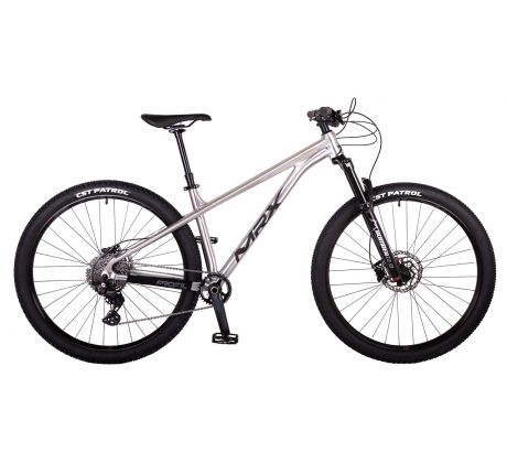 trailové kolo 29" MRX Hopps Trail Deore 1x10 2026 hliníková raw