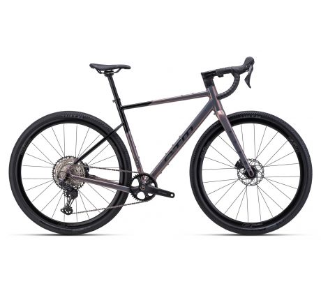 gravel bike CTM KOYUK 3.0 černá / chameleon šedá 2026