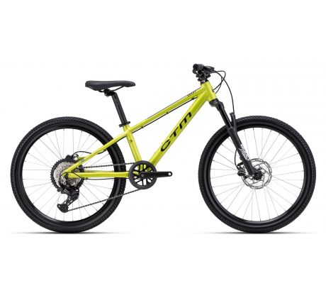 dětské kolo 24" CTM ROCKY 3.0 matná limetková 2026