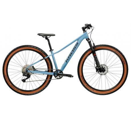 juniorské kolo 27.5" Kross LEVEL JR 6.0 modrá 2026