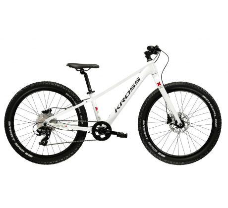dětské kolo 24" Kross LEVEL JR 2.0 bílá 2026