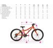 dětské kolo 20" Amulet Tomcat 20 metallic red/silver 2026