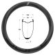 28" karbonový ráfek DUKE Strada 56