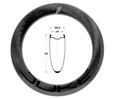 28" karbonový ráfek DUKE Strada ÆRA 78