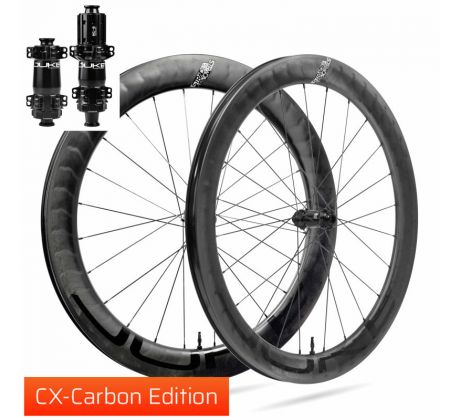 silniční karbonové výplety DUKE Strada Æra 56-65 / Sapim CX-Carbon Spokes