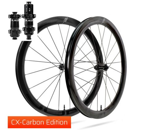 silniční karbonové výplety DUKE Strada 48-56 / Sapim CX-Carbon Spokes
