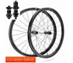 silniční karbonové výplety DUKE Strada 36-42 / Sapim CX-Carbon Spokes