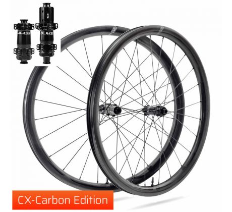 silniční karbonové výplety DUKE Strada 36-42 / Sapim CX-Carbon Spokes