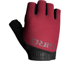 rukavice GIRO Bravo II gel XL červená